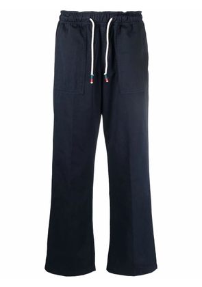 Orlebar Brown straight-leg drawstring trousers - Blue