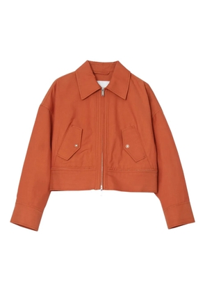 3.1 Phillip Lim zip-front pocket shirt jacket - Orange