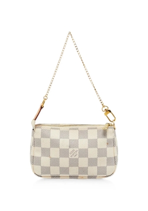 Louis Vuitton Pre-Owned mini Damier Azur canvas tote bag - Neutrals