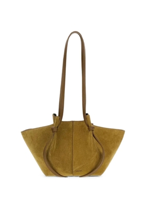 Yuzefi Mochi suede shoulder bag - Green