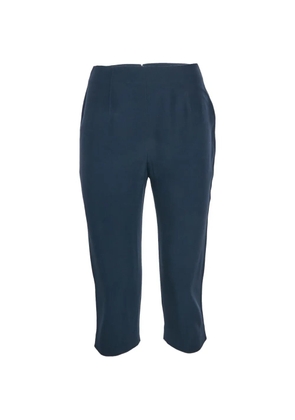 Alexander McQueen Pre-Owned zip-detail culottes - Blue