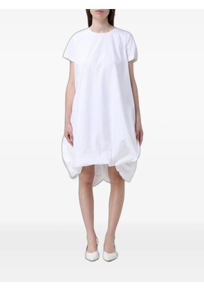 MeimeiJ bubble-hem cotton dress - White