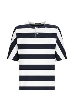 Jacquemus striped cotton T-shirt - Blue