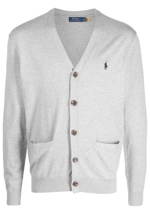Polo Ralph Lauren V-neck knitted cardigan - Grey