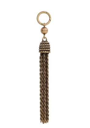 ETRO antique-finish metal tassel charm - Gold