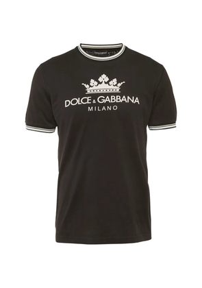 Dolce & Gabbana Pre-Owned logo-print T-shirt - Black