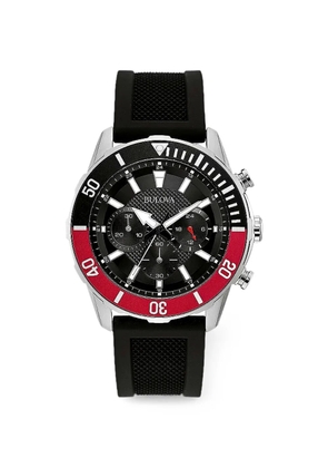 Bulova Classic 44mm chronograph watch - Black