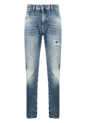 Diesel D-Strukt mid-rise slim-fit jeans - Blue