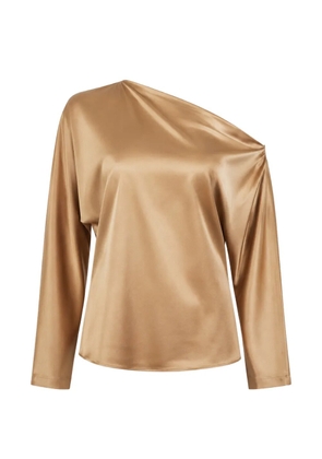 The Sei off-shoulder long-sleeve blouse - Neutrals