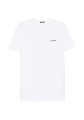 DSQUARED2 logo-print crew-neck T-shirt - White