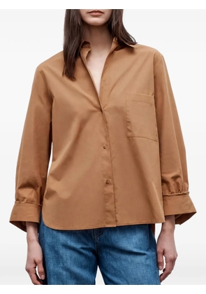 TWP Next Morning shirt - Brown