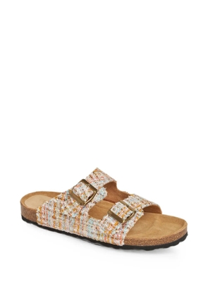 Faliero Sarti x Taji Ciabatta Summer sandals - Neutrals