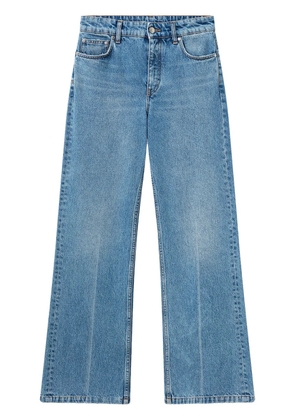 Stella McCartney cotton straight-leg jeans - Blue