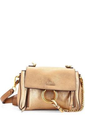 Chloé Pre-Owned Faye Day Bag Leather Mini shoulder bag - Gold