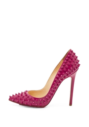 Christian Louboutin Pre-Owned Pigalle Spikes heeled pumps - Pink