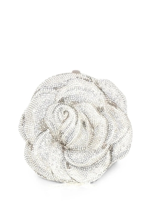 Judith Leiber Rose Desiree crystal-embellished mini bag - Silver