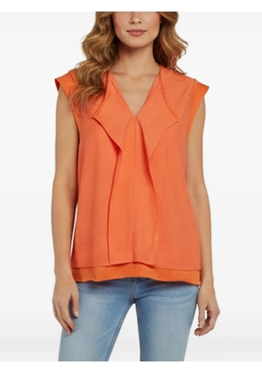 Kenzo Pre-Owned cap-sleeves blouse - Orange