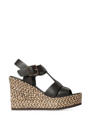 Paloma Barceló Olivia wedge sandals - Brown