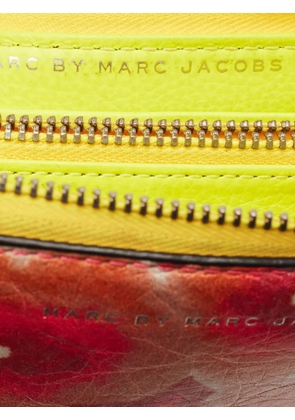 Marc By Marc Jacobs floral-print continental wallet - Red