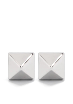 Eddie Borgo Pyramid earrings - Silver