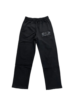 Bottega Desires logo-patch track pants - Black