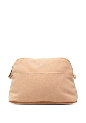 Hermès Pre-Owned 2000-2026 Canvas Bolide Trousse de Voyage Cosmetic pouch - Orange