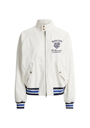 Polo Ralph Lauren embroidered Wimbledon jacket - White