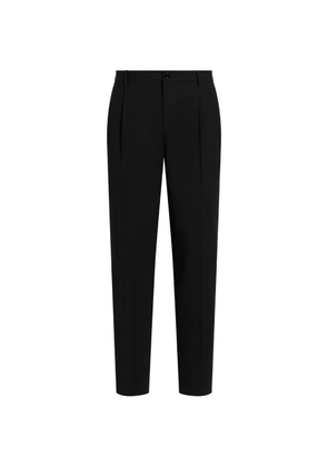 Dolce & Gabbana pleated tailored trousers - Black