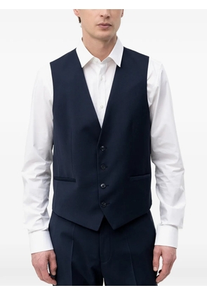 HUGO button-fastening waistcoat - Blue