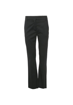 Valentino Garavani Pre-Owned Gabardine straight-fit trousers - Black