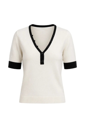 White + Warren short-sleeves T-shirt - Neutrals