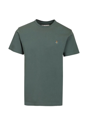Vivienne Westwood Orb-embroidered T-shirt - Green