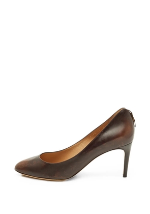 Ferragamo Pre-Owned Rodea leather pumps - Brown