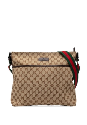 Gucci Pre-Owned 2000-2015 GG Canvas Web crossbody bag - Neutrals