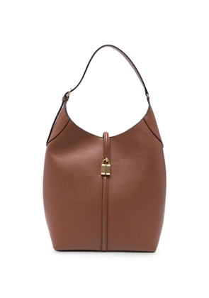 DeMellier large Siena leather shoulder bag - Brown