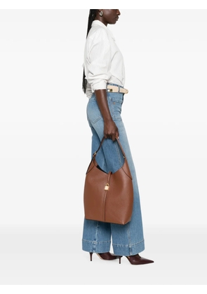 DeMellier large Siena leather shoulder bag - Brown