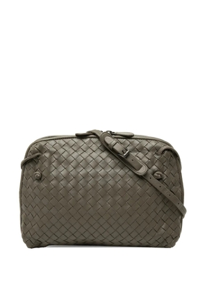 Bottega Veneta Pre-Owned 2012-2026 Nappa Intrecciato Nodini crossbody bag - Brown