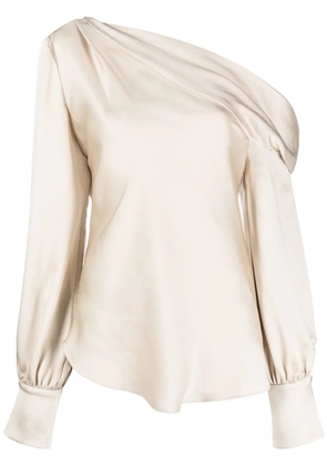Simkhai Alice one-shoulder top - Neutrals