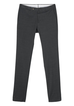 PT Torino mid-rise tapered trousers - Grey