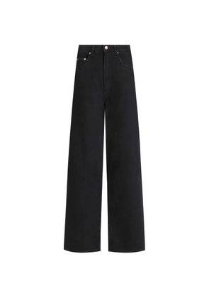 Dolce & Gabbana five-pocket wide-leg jeans - Black
