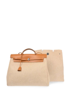 Hermès Pre-Owned 2000 MM Herbag Toile H handbag - Neutrals