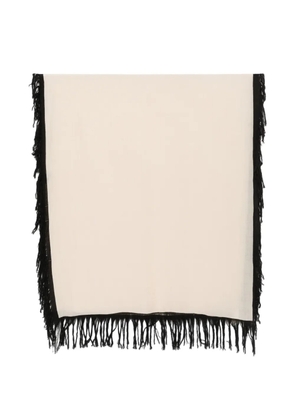By Malene Birger Fringah fringed scarf - Neutrals