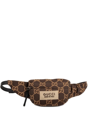 Gucci Pre-Owned 2016-2026 GG Nylon Ripstop belt bag - Brown