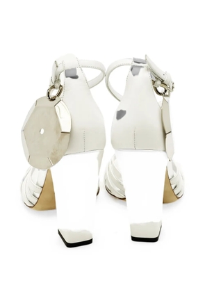 Burberry Pre-Owned Hove split-toe sandals - White