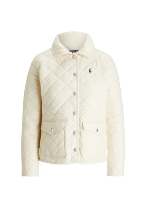 Polo Ralph Lauren quilted logo-embroidered jacket - Neutrals