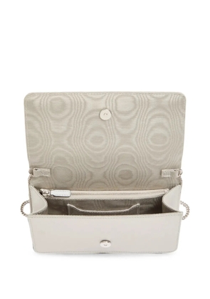Valentino Garavani mini VLogo Signature cross body bag with sparkling embroidery - Silver