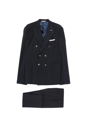 Daniele Alessandrini double-breasted suit - Blue