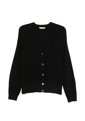 SERGIO MORETTI FIRENZE V-neck button-up cardigan - Black