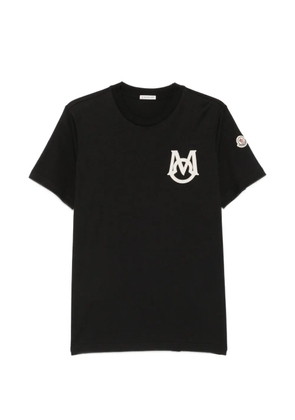 Moncler logo-patch T-shirt - Black