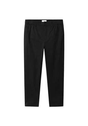 GABBA Monza Tasca straight-leg trousers - Black